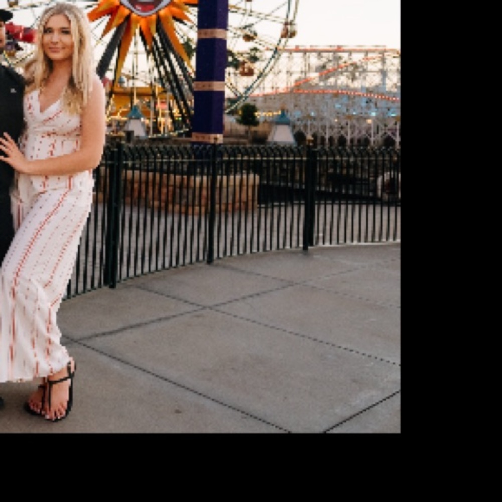 ✨Wide leg striped jumpsuit